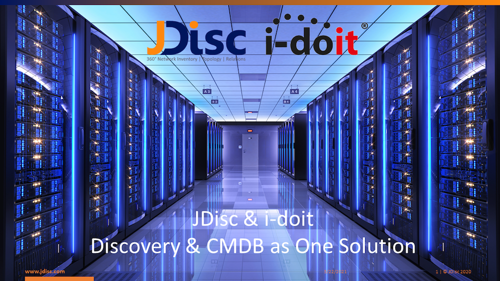 JDisc Discovery & i-doit CMDB