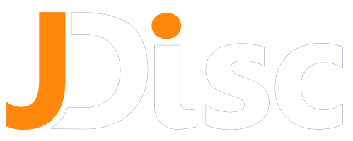 jdisc white logo